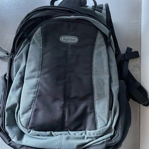 Never used travel backpack lots of pockets includes a lap top spot